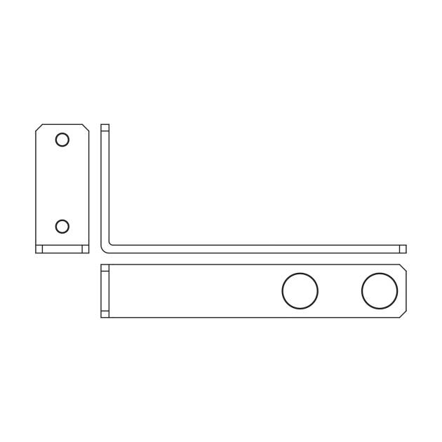 SUPORTES VASO EXPANSÃO ZINC. MOD. A